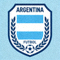 阿根廷国家足球队标志