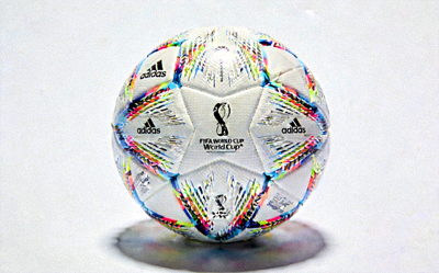 世界杯官方用球展示照片